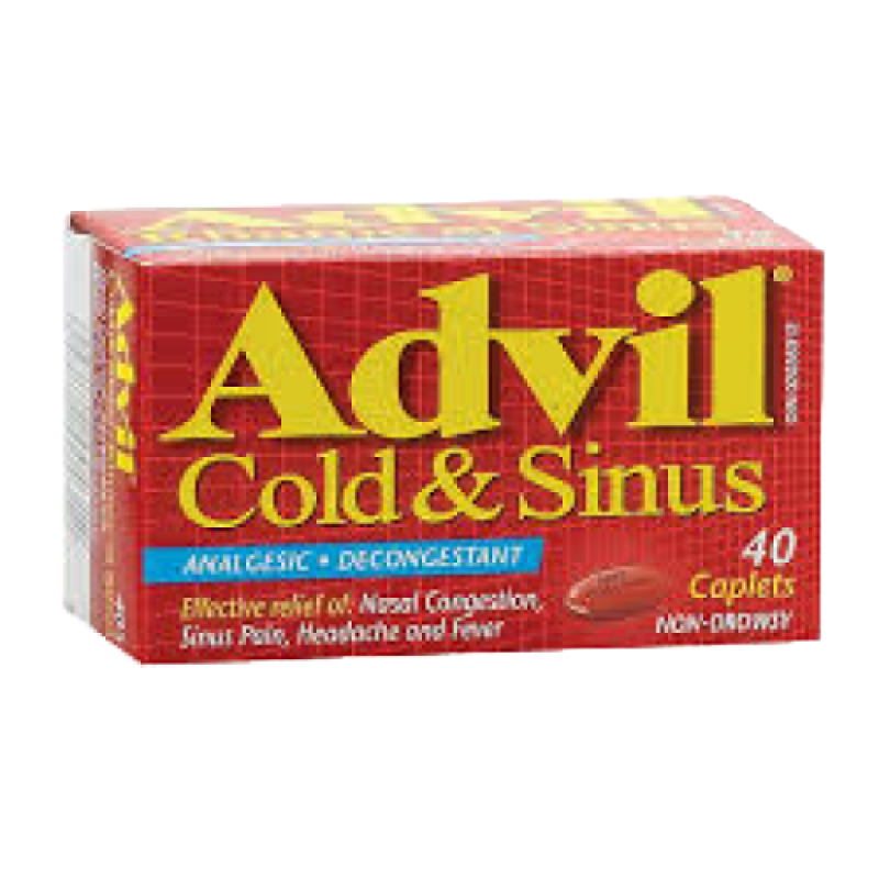 ADVIL COLD & SINUS CPLT 40