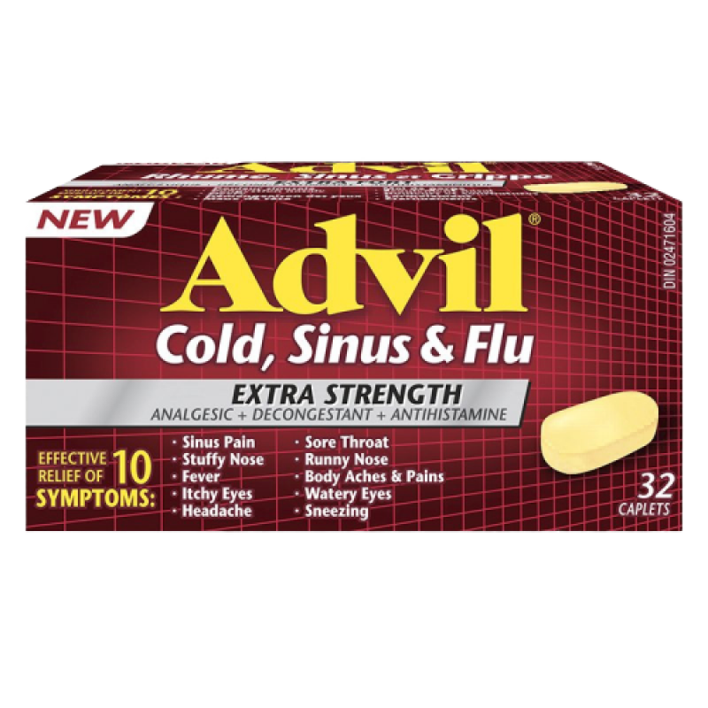 ADVIL COLD SINUS & FLU XST CAPS 32
