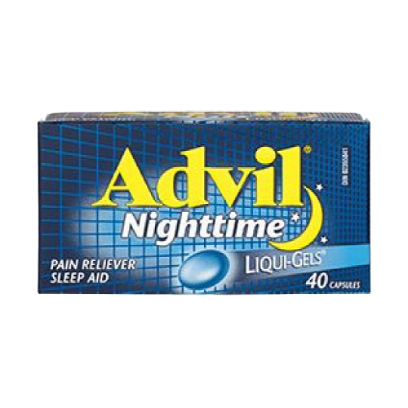 ADVIL NIGHTTIME LIQUI-GEL 40