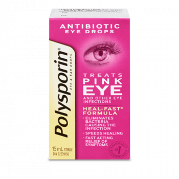 Polysporin Pink Eye ANTIBIOTIC EYE Drops - 15 ML
