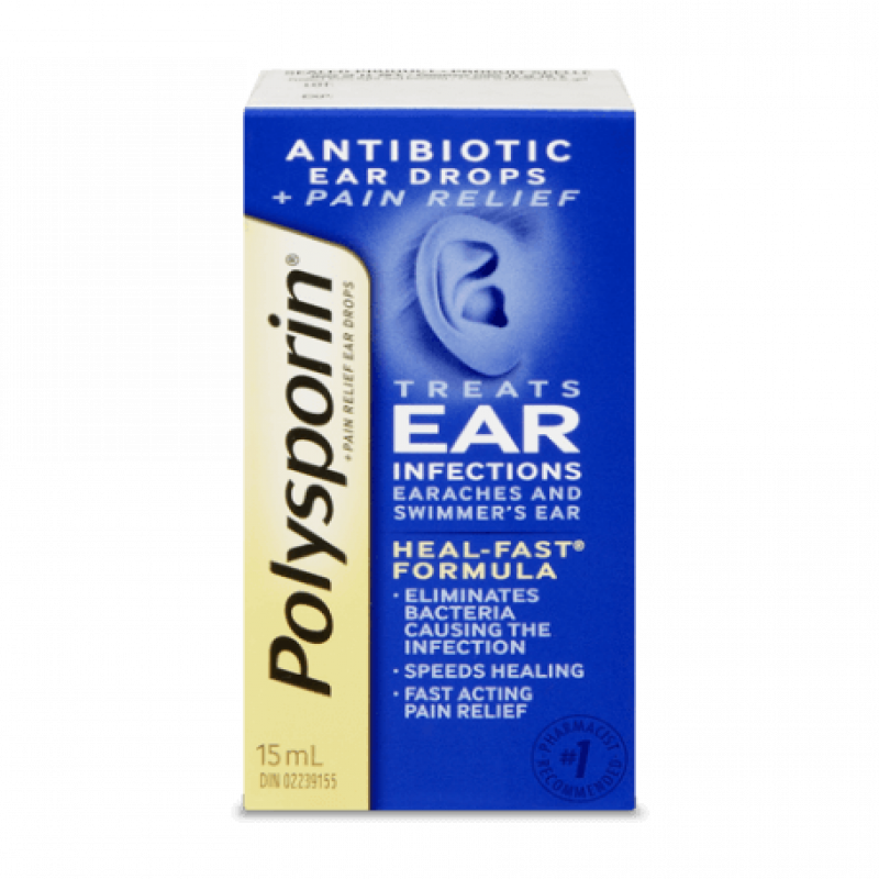 Polysporin Treats EAR Infections - 15ML