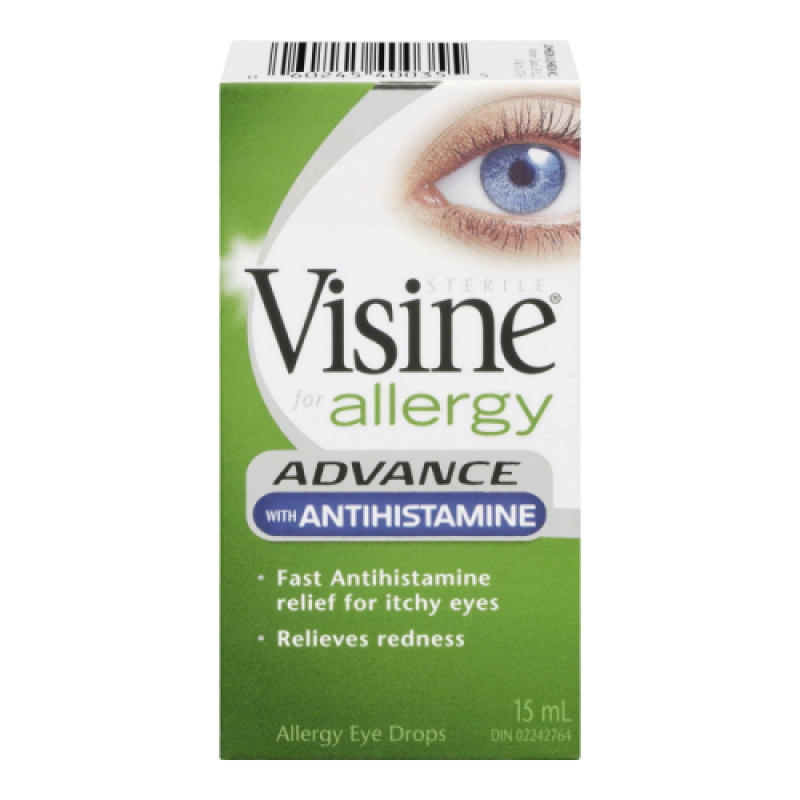 VISINE ADVANCE EYE DROP ALLERGY ANTIHISTAMINE 15ML