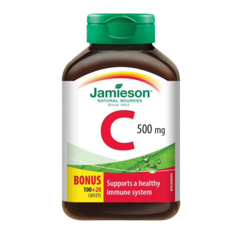 JAMIESON VITAMIN C CPLT 500MG 100+20 JAM