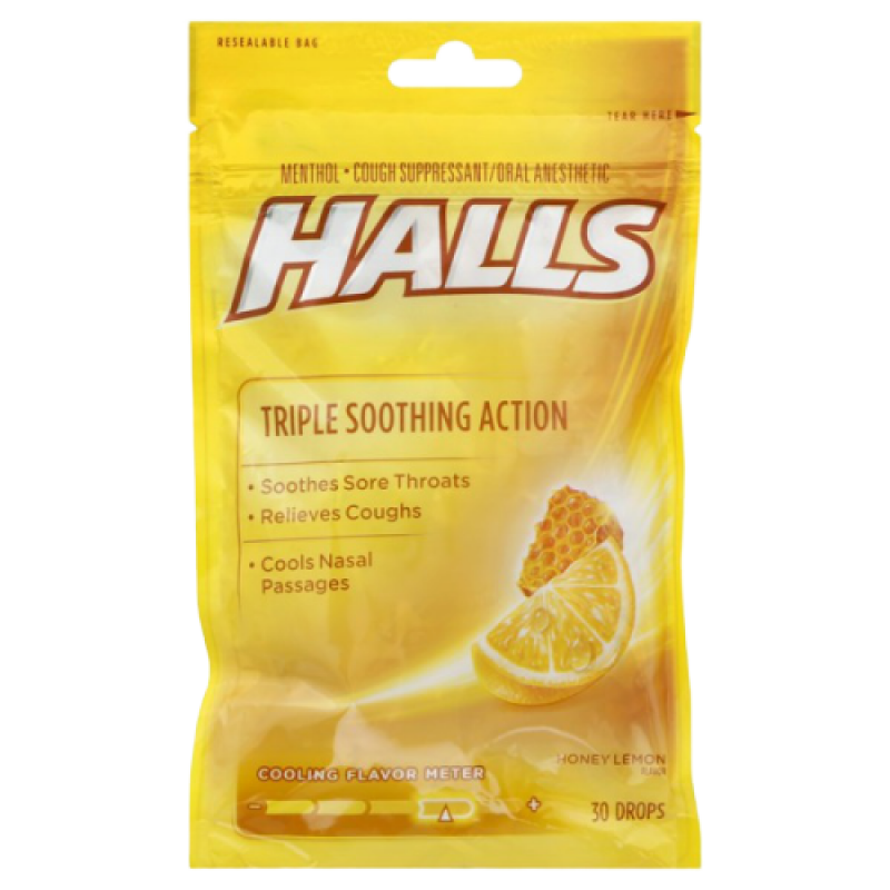 Candy - HALLS  RELIEF 30 Drops