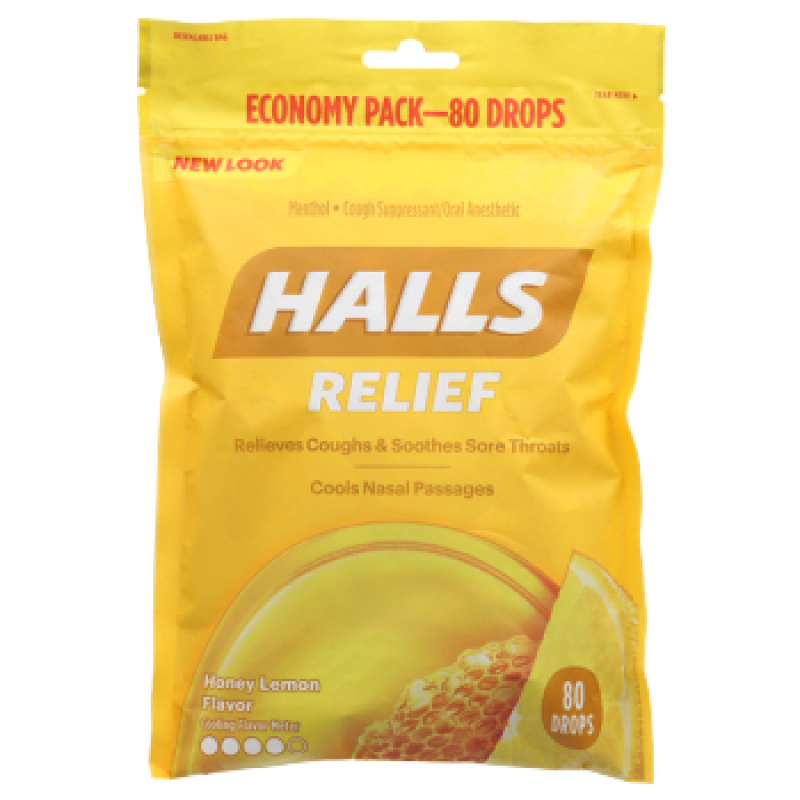 Candy - HALLS RELIEF 80 Drops