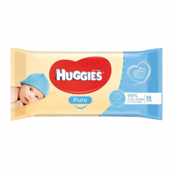 HUGGIES Baby Wipes Pure 56 [MOQ - 3]