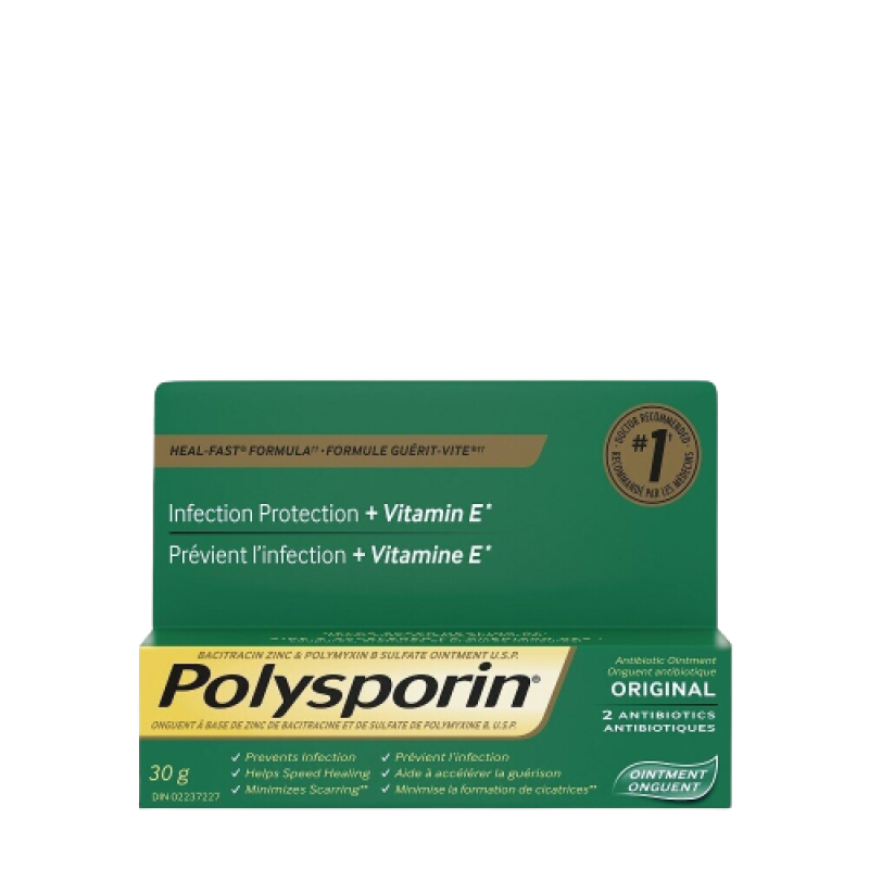 Polysporin Original Ointment + 2 Antibiotics - 30 g