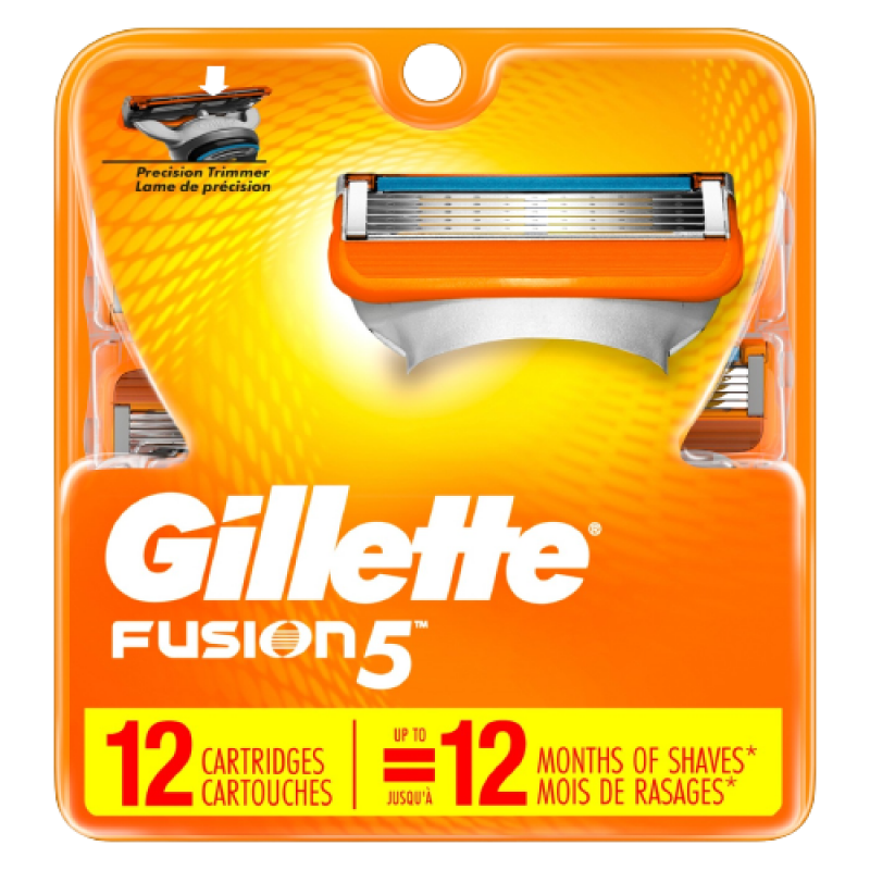 Gillette FUSION 5 - 12 cartridge