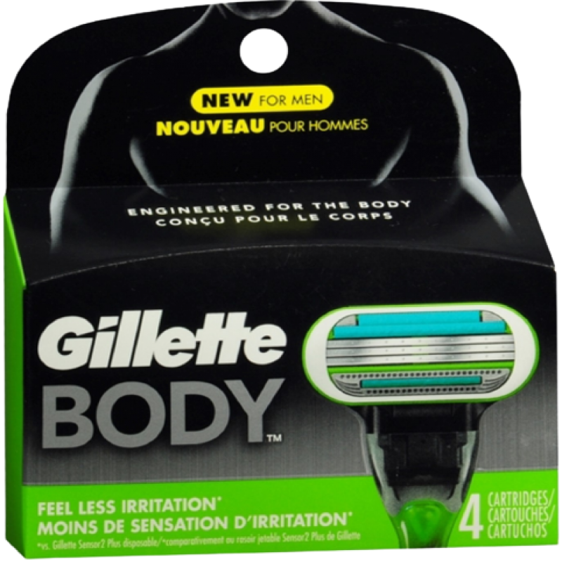 Gillette Body Cartridges - 4