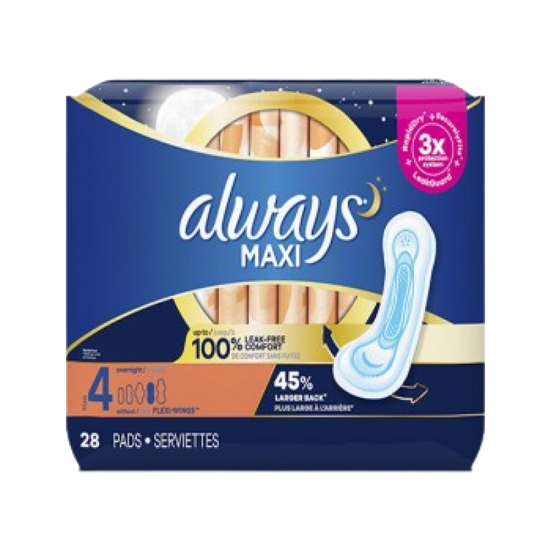 ALWAYS MAXI Size 4  - 28 Pads