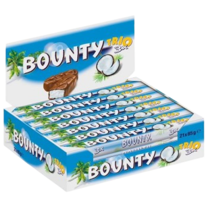 Candy - BOUNTY  21 Count X 85g ($1.74 / count)