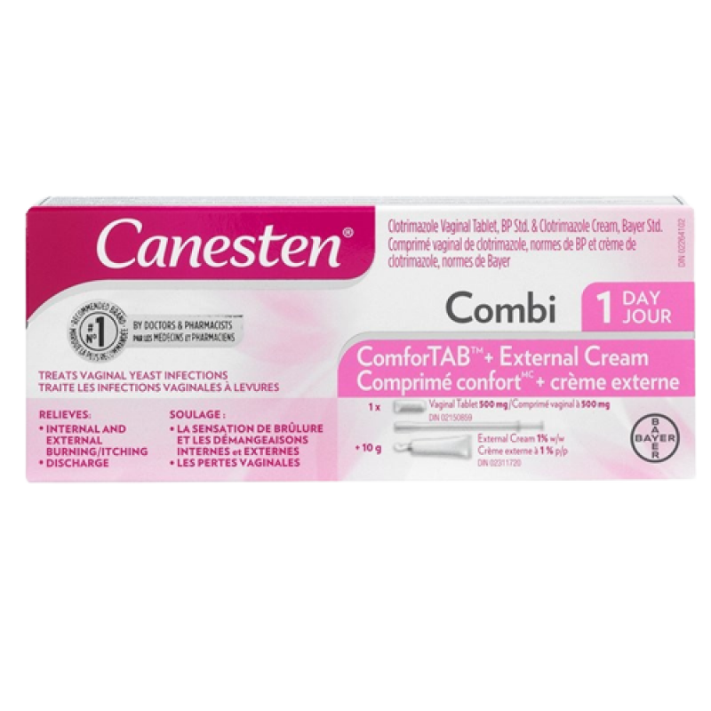 CANESTEN COMBIPACK TREATMENT 500MG 1DAY