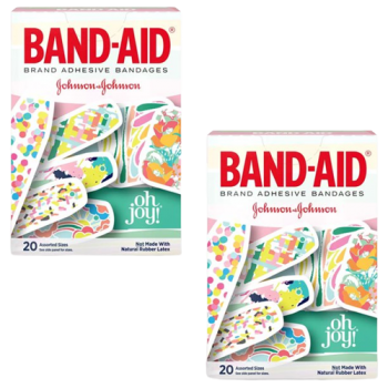 BANDAGE - J&J BAND-AID Oh Joy! Adhesive Bandages 20ct (MOQ - 3)