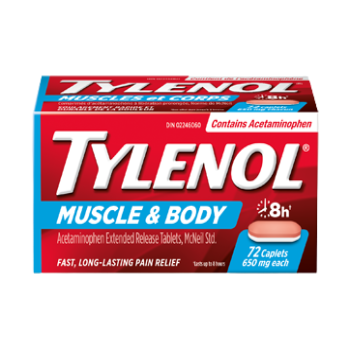 Pain Relief - TYLENOL MUSCLE ACHES & BODY PAIN TB 72