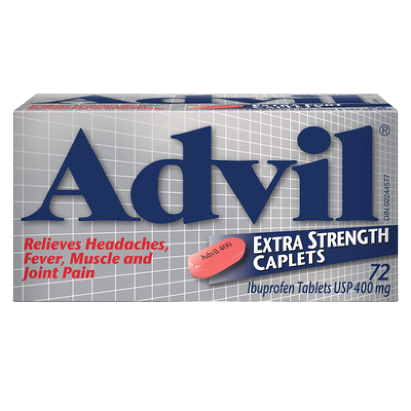 Pain Relief - ADVIL XST CPLT 72 400MG ($11.00 for Qty more than 6)
