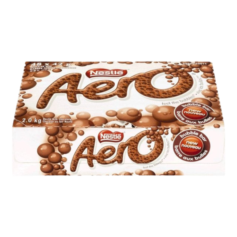 Candy - Aero Milk Chocolate 48 Count X 42g ($1.07 / count)