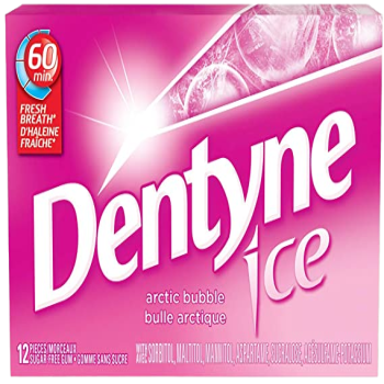 Candy - Dentyne Ice - Artic Bubble 12 X 12 ($0.91 / count)