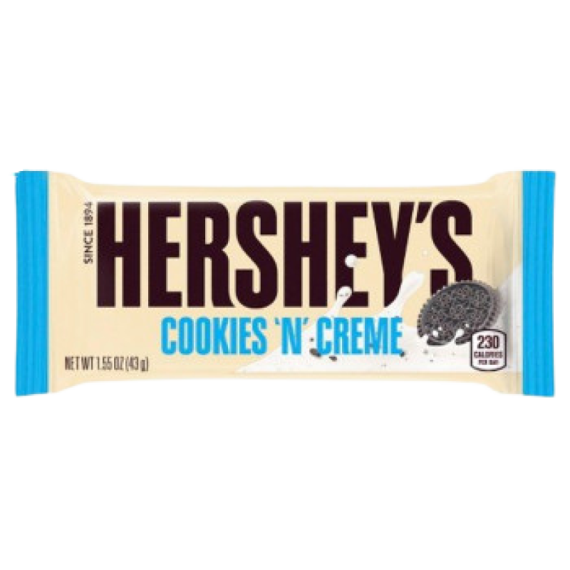 Candy - HERSHEY'S COOKIES'N'CREME 36 Count X 43g ($1.23/ count)