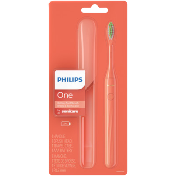 PHILIPS One by Sonicare Battery Toothbrush (Pink)