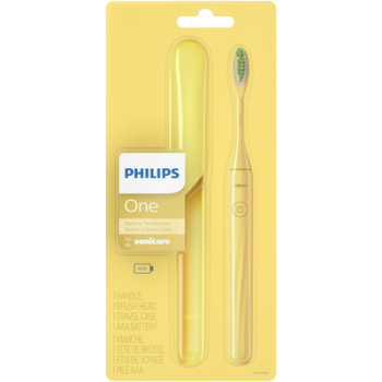 PHILIPS One by Sonicare Battery Toothbrush (Yellow)
