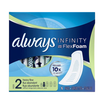 ALWAYS Infinity Flexfoam - Heavy Flow Size 2 - 16 PADS
