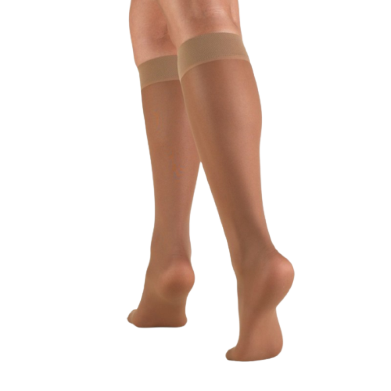 Socks - TRUFORM 0263ND-M: WOMEN'S Sheer Knee High 20-30 mmHg (NUDE) MEDIUM