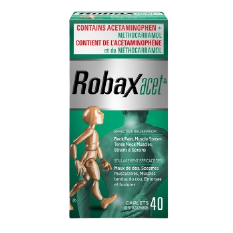 Pain Relief - ROBAXACET CPLT 400/325MG 40