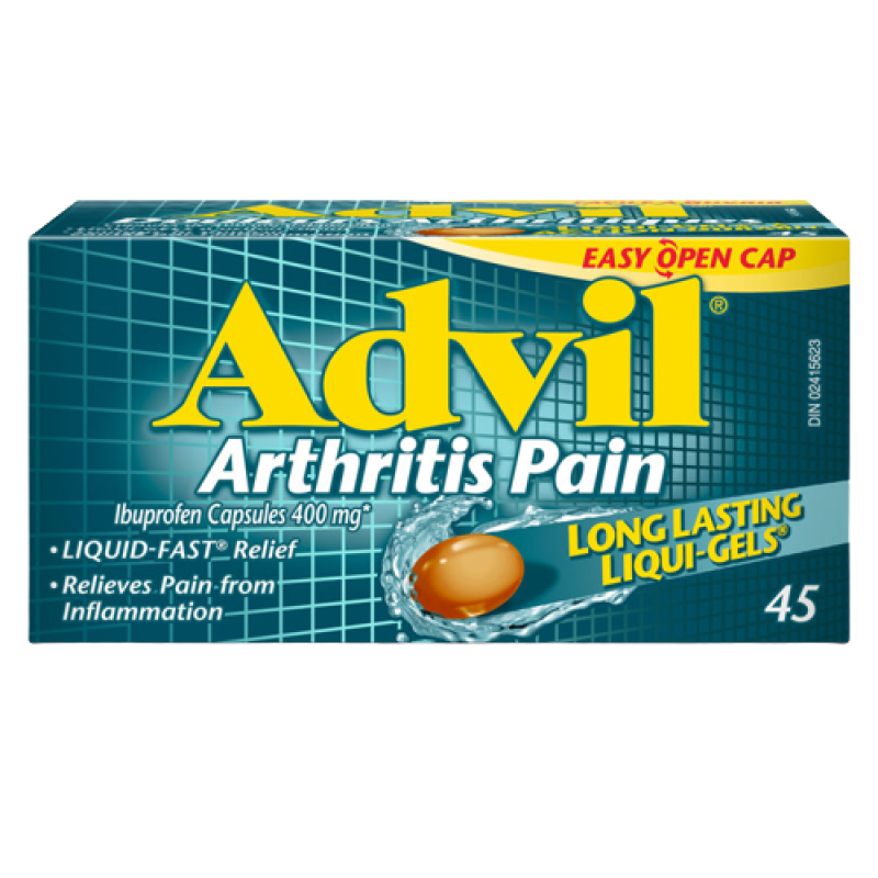 Pain Relief - ADVIL ARTHRITIS PAIN CAPS 45