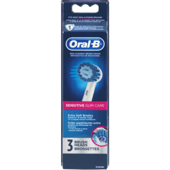 Oral B Sensitive Replacement Electric Toothbrush Head - 3 COUNT