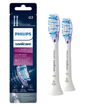 PHILIPS Sonicare Premium Gum Health RFID Replacement Brush Heads - 2 COUNT
