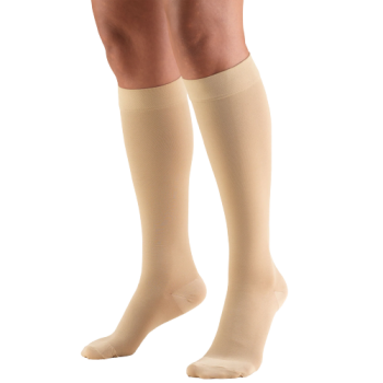Socks - TRUFORM 8865-M: Knee High Closed Toe 20-30 mmHg (BEIGE) MEDIUM