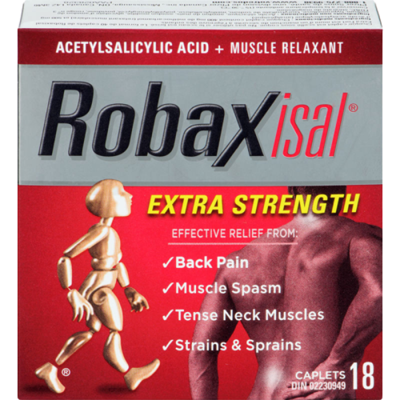 Pain Relief - ROBAXISAL XST CPLT 400/500MG 18
