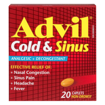 ADVIL COLD & SINUS CPLT 20
