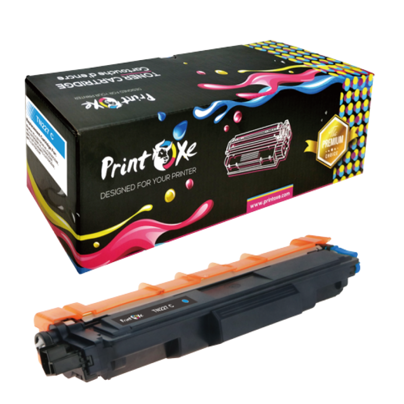 Toner Cartridges TN227 Cyan -  Qty 1 - For Brother Printer (Page Yield around 2,300 ) - PrintOxe