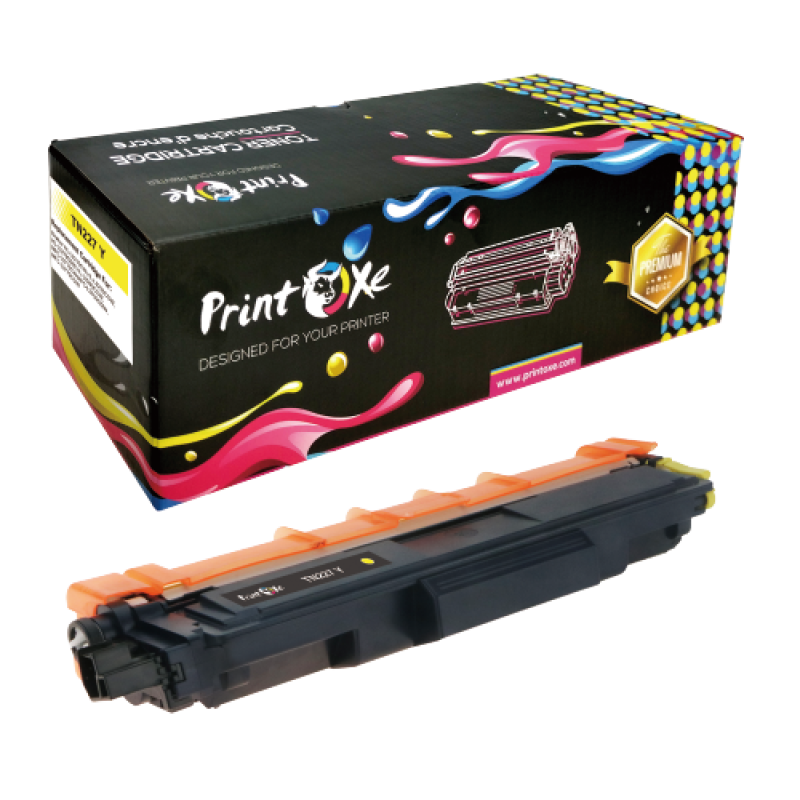 Toner Cartridges TN227 Yellow - Qty 1 - For Brother Printer (Page Yield around 2,300) - PrintOxe