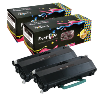 Toner Cartridges E260A11A - Qty 2 - Lexmark E260/E260D/E360D - PrintOxe