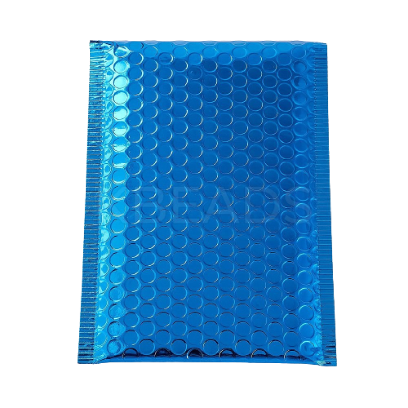 Blue Metalic Insulated Envelopes - Large