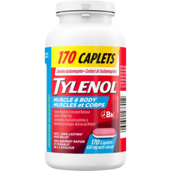 Pain Relief - Tylenol Muscle & Body Pain Relief - 170 Caplets