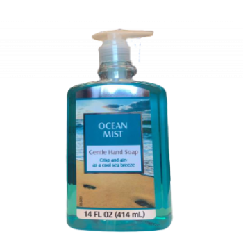 Gentle Hand Soap- OCEAN MIST 14oz (414mL)