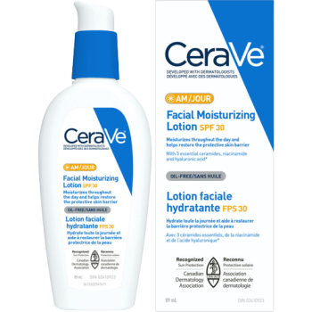 CeraVe AM Facial Moisturizing Lotion SPF 30 89mL