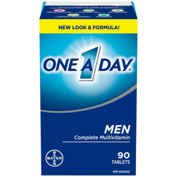 ONE A DAY COMPLETE MULTIVITAMINS MEN TB 90