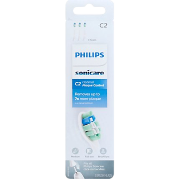 PHILIPS Replacement Brush Heads Plaque Control  - 3 COUNT