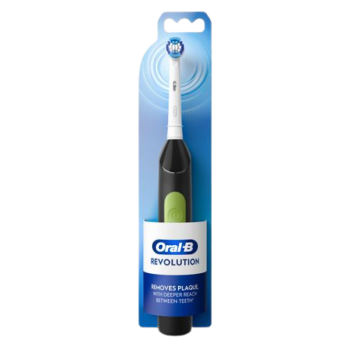 ORAL B - Revolution Toothbrush - Battery, Black