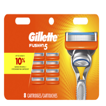 Gillette Fusion5 Men's Razor Blade Refills, 8 units