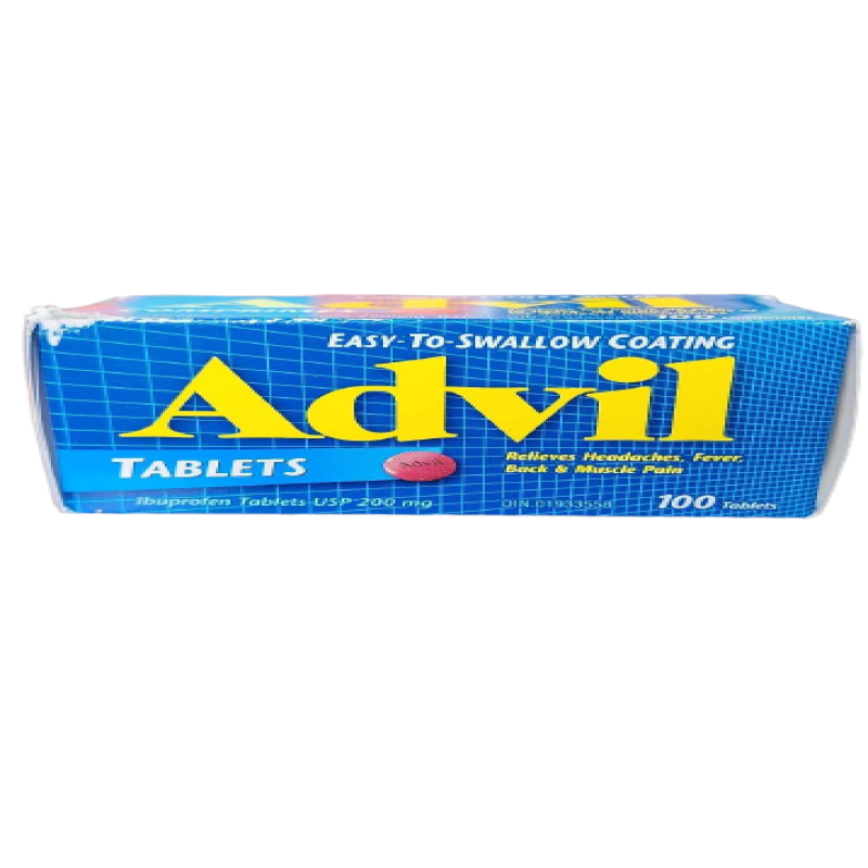 Sale - ADVIL TB 200MG 100 *Tiny Damage Box* Exp: 07/26