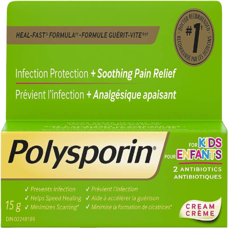 Polysporin Kids + 2 Antibiotics - 15 g