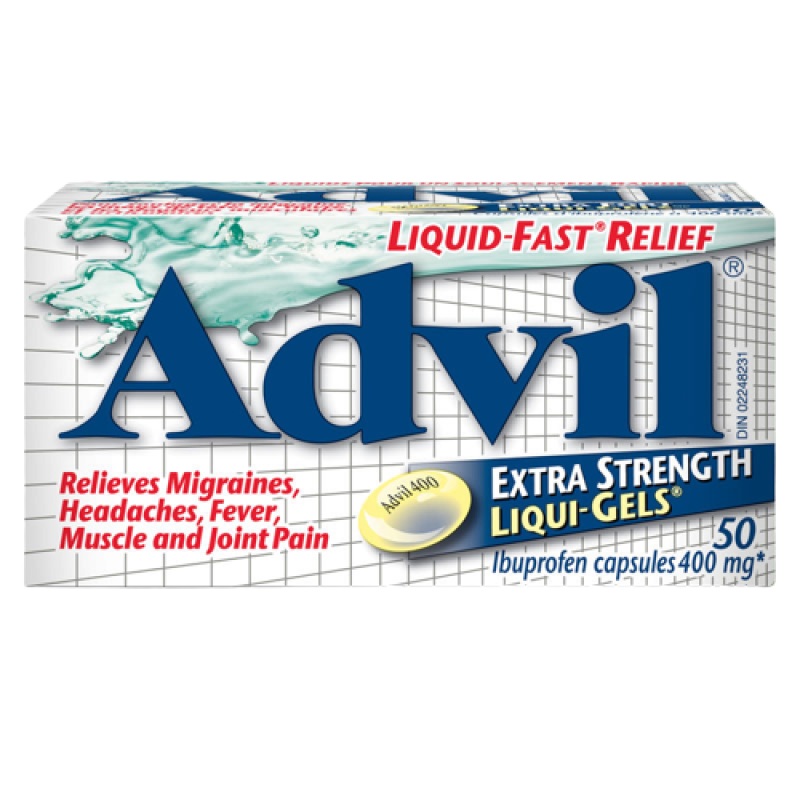 ADVIL LIQUI-GELS XST CAPS 400MG 50