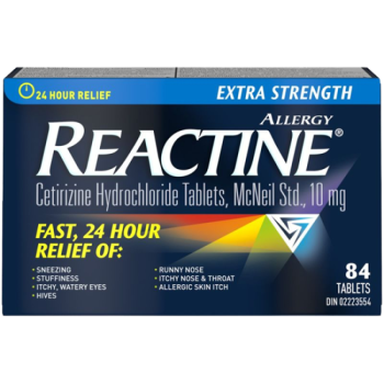 Sale - REACTINE XST TB 84 Early Exp: 03/24