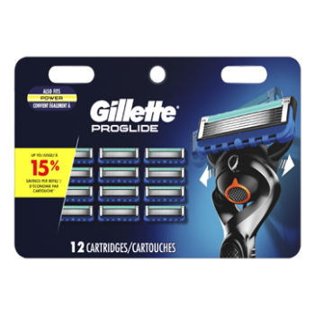 Gillette - ProGlide Men's Razor Blades, 12 units