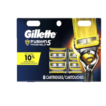 Gillette Proshield Men's Razor Blades, 8 Cartridges